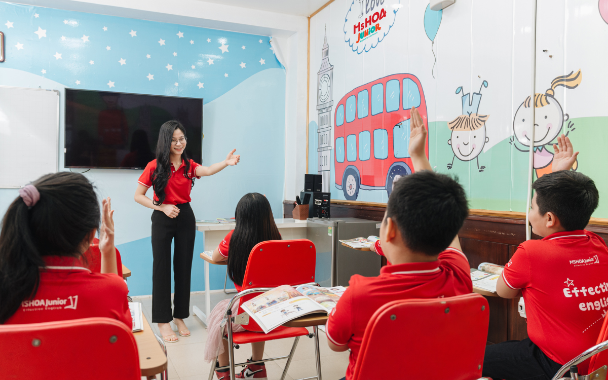 Cần lưu &yacute; g&igrave; khi cho con học tại trung t&acirc;m tiếng Anh trẻ em