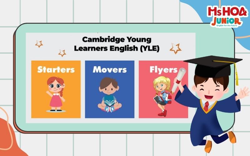 Chứng chỉ tiếng Anh Cambridge English 3 cấp độ: Starter, Movers, Flyers d&agrave;nh cho học sinh tiểu học