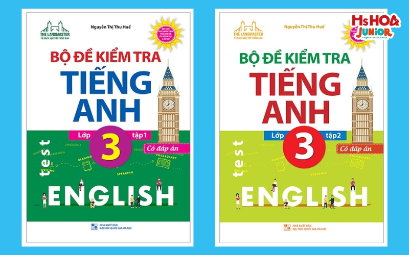 Bộ đề &ocirc;n luyện tiếng Anh lớp 3