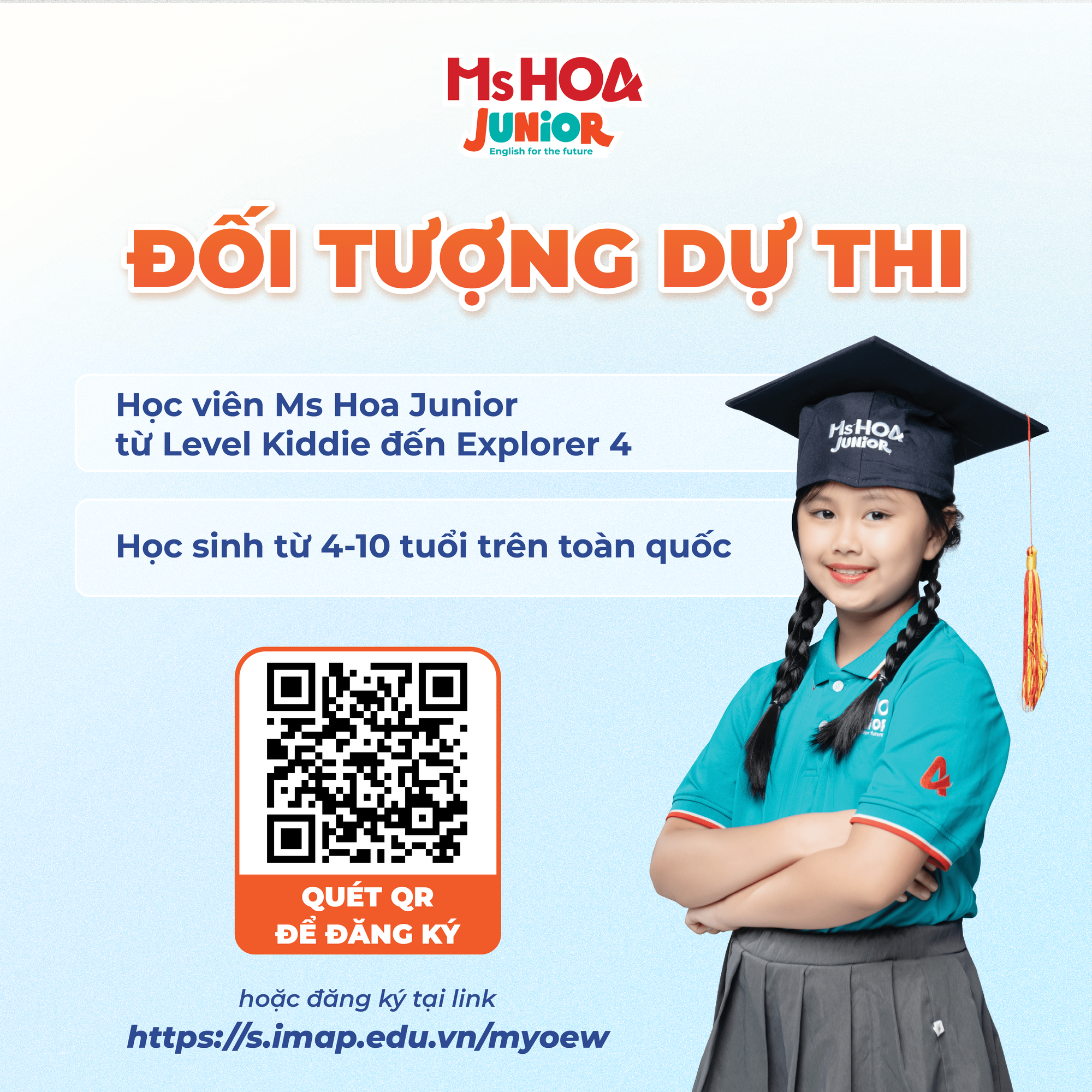 ky thi hoc bong tieng anh ms hoa junior 1