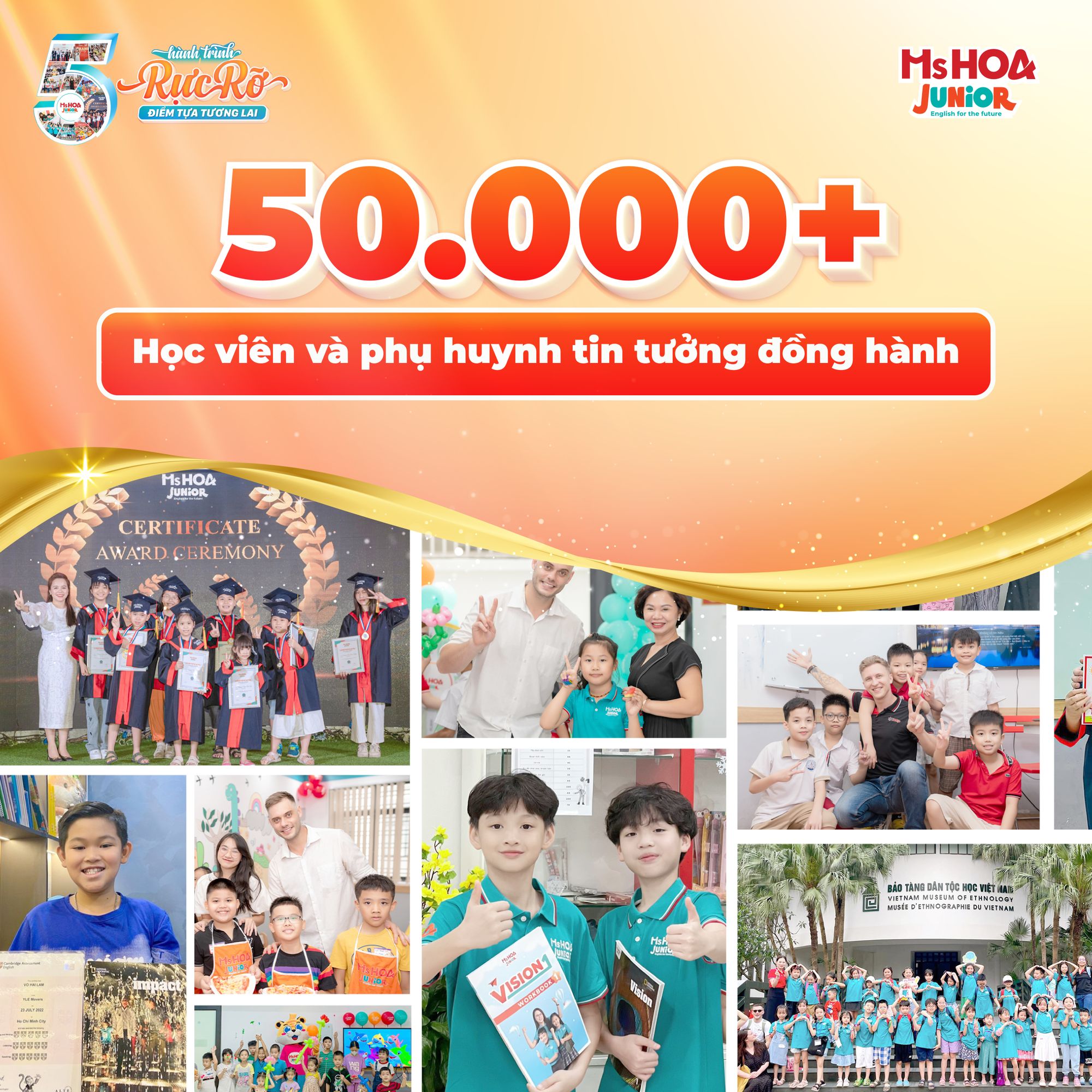 Ms Hoa Junior - 5 năm trao gi&aacute; trị, truyền cảm hứng