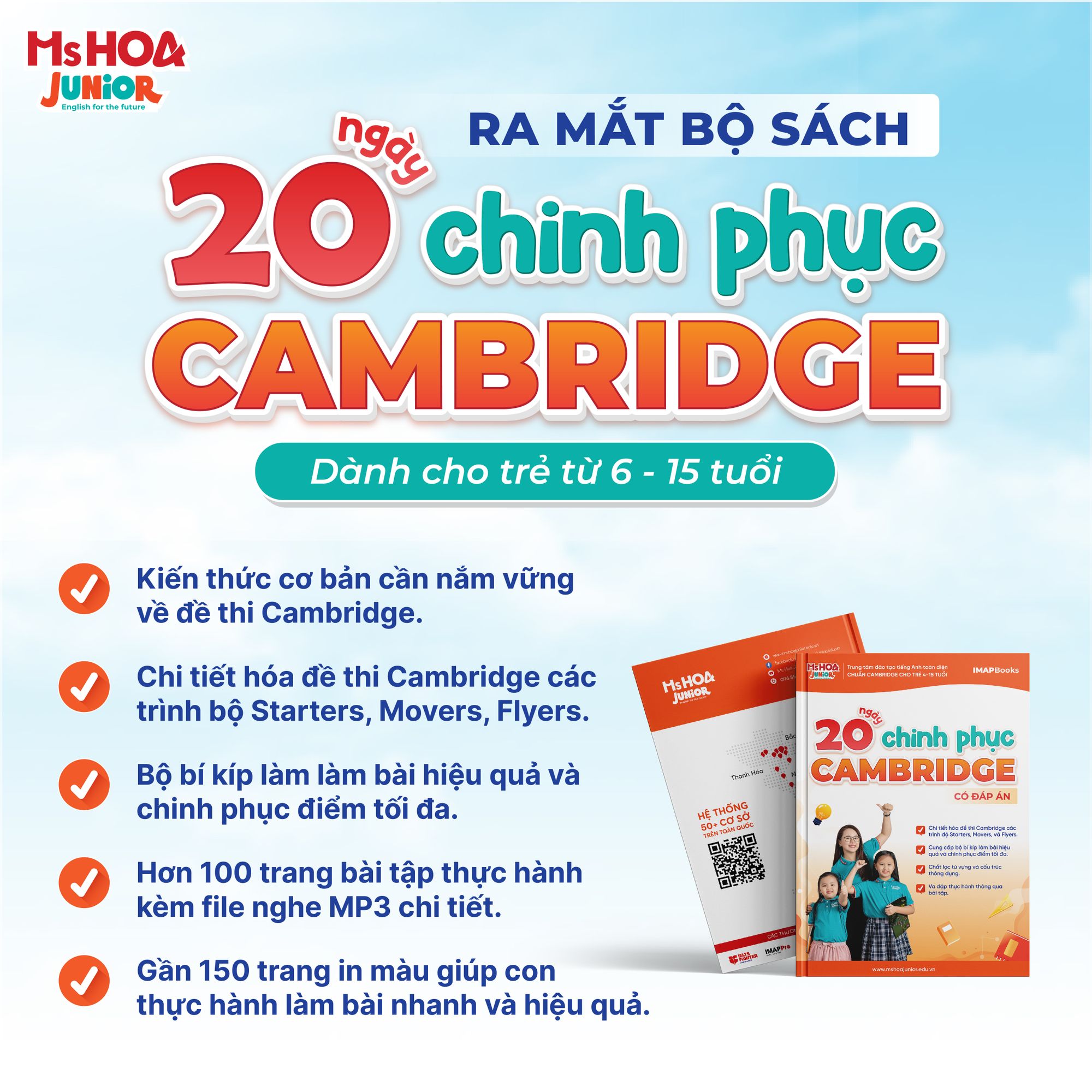 Ra mắt s&aacute;ch 20 ng&agrave;y chinh phục Cambridge