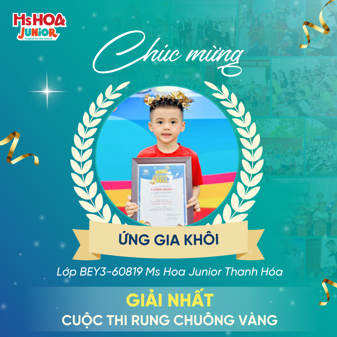 vinh danh hoc vien xuat sac ms hoa junior 2024 bac trung