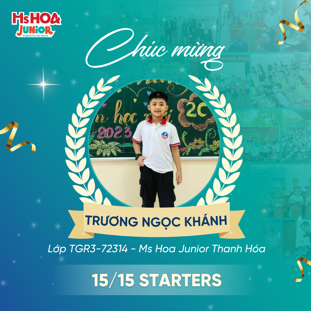 vinh danh hoc vien xuat sac ms hoa junior 2024 bac trung