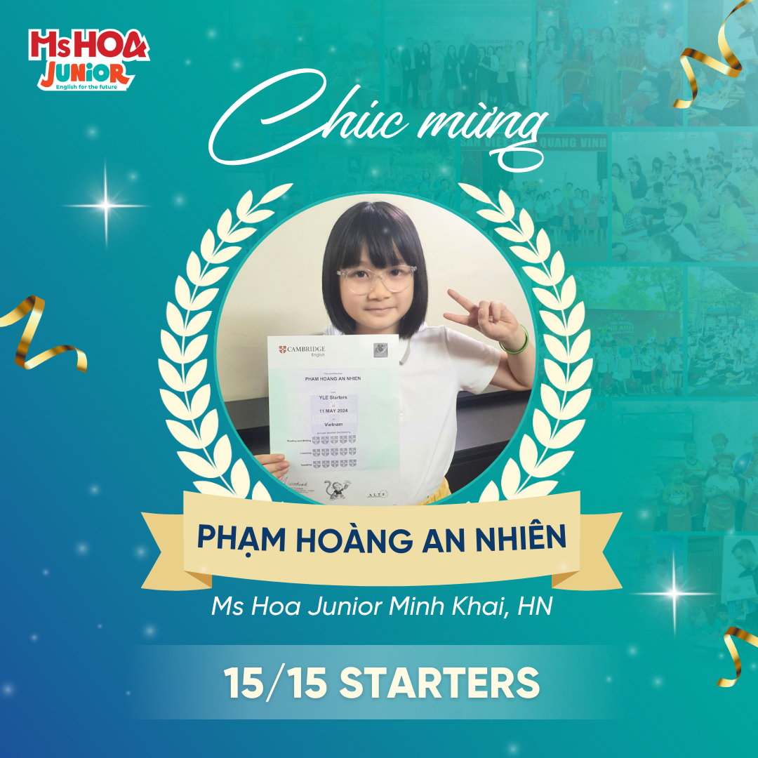 vinh danh hoc vien xuat sac ms hoa junior 2024 bac trung