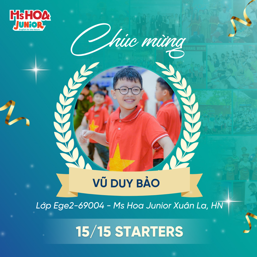 vinh danh hoc vien xuat sac ms hoa junior 2024 bac trung