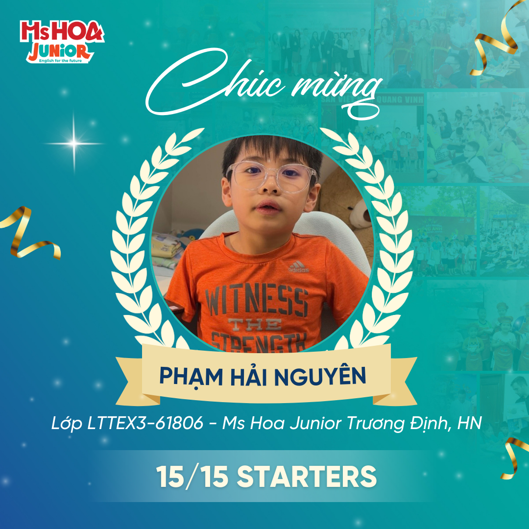 vinh danh hoc vien xuat sac ms hoa junior 2024 bac trung