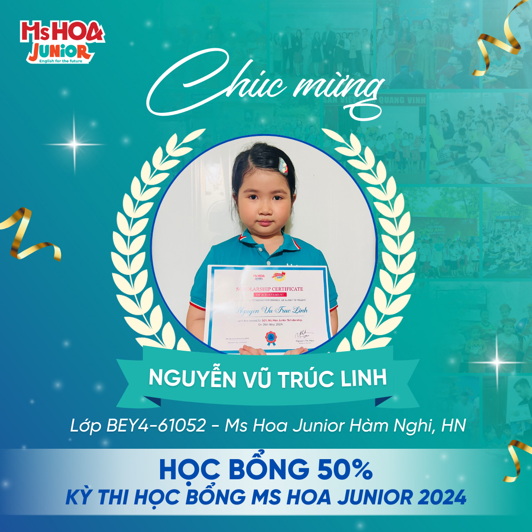 vinh danh hoc vien xuat sac ms hoa junior 2024 bac trung