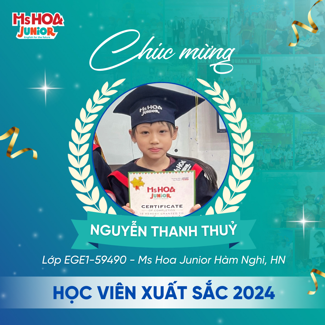 vinh danh hoc vien xuat sac ms hoa junior 2024 bac trung