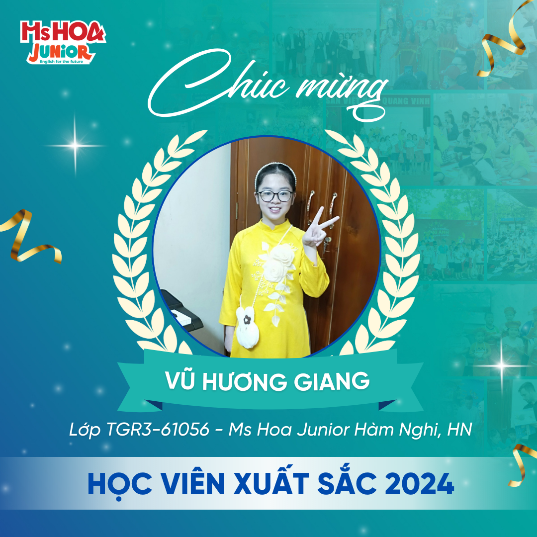 vinh danh hoc vien xuat sac ms hoa junior 2024 bac trung