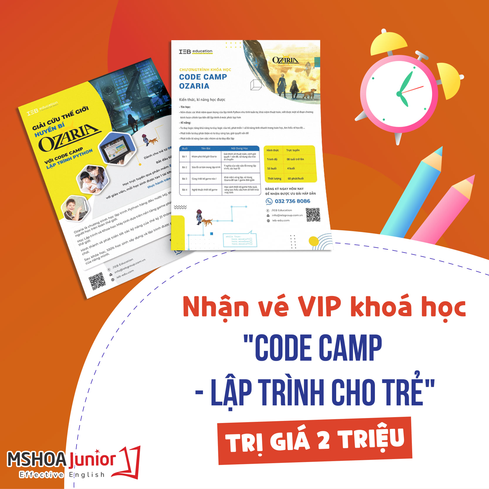 Tặng khoá học 