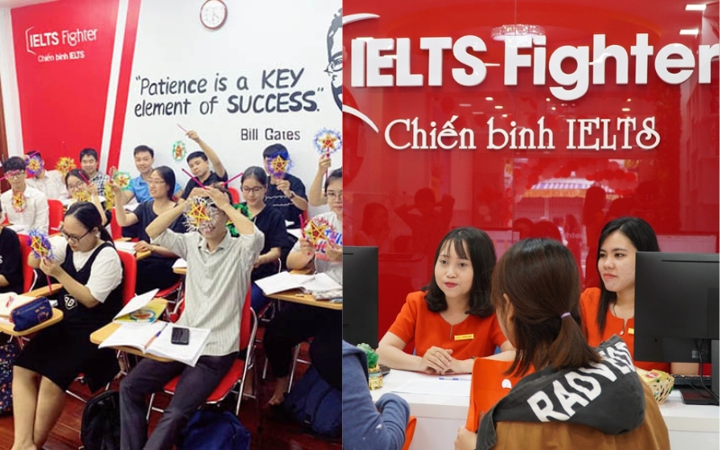 Trung t&acirc;m tiếng Anh IELTS Fighter cơ sơ tại quận H&agrave; Đ&ocirc;ng, H&agrave; Nội